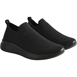 Light Beige Men's Mesh Upper Eva Sole Sports Running Shoe