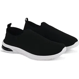 Lightweight Breathable Sports Sneakers for Women_1130-Black