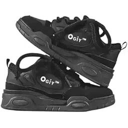 Lightweight Breathable Sports Sneakers for Women_Ogiy Black Sneaker