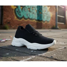 Lightweight, Comfortable, Cushioned Footbed Walking Shoes For Women