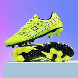 Lightweight Professional Soccer Cleats for Men - Breathable Outdoor Football Shoes for Training & Futsal