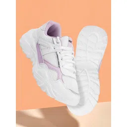 LILAC-Violet Walking Shoes For Women
