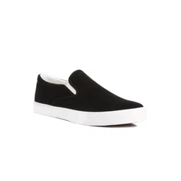 London Rag Men Round Toe Suede Slip-On Sneakers