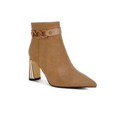London Rag Women Chain Belt Detail Ankle Boots