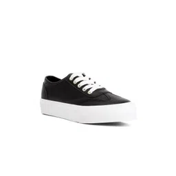 London Rag Women Textured Lace-Up Sneakers