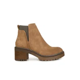 London Rag Women's Brown Casual Boots