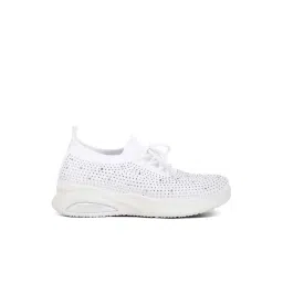 London Rag Women's White Casual Sneakers