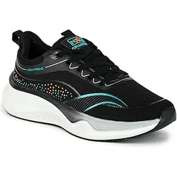 Look Sports Shoes - Running, Walking, Training, Gym for Men's Outdoors for Men (Black)