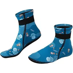 LOOM TREE® Diving Socks Keep Warm Thermal Wet Suit Socks for Sailing Rafting Snorkeling for 14cm Blue 23 to 26 Yards | Water Sports | Fins, Footwear & Gloves | Boots, Booties