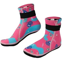 LOOM TREE® Diving Socks Keep Warm Thermal Wet Suit Socks for Sailing Rafting Snorkeling for 14cm Pink 23 to 26 Yards | Water Sports | Fins, Footwear & Gloves | Boots, Booties