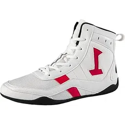 LOOM TREE® Wrestling Shoes Foot Gear Fighting Shoes Footwear for Athletic MMA Muay Thai Length 24cm | 1 Pair Boxing Shoes