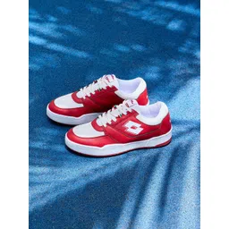 Lotto Hoop Star Urbano Men Colourblocked Lace-Up Sneakers