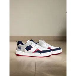 Lotto Men Hoop Star OG White Leather Sneakers