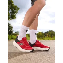 Lotto Men's Energex Red & Black Running Shoe