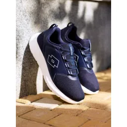 Lotto Men's FloWalk Navy & White Running Shoes