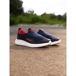 Lotto Men's FloWalk Navy & White Walking Shoes