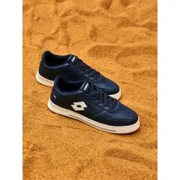 Lotto Men's Strada Peacoat & White Sneakers