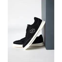 Lotto Men's Strada Vele Black Casual Sneakers