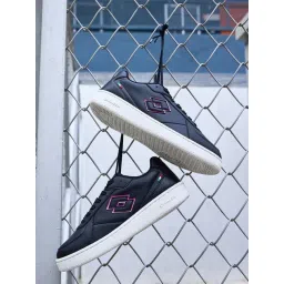 Lotto Women's Autograph Nxt Black & Red Sneakers