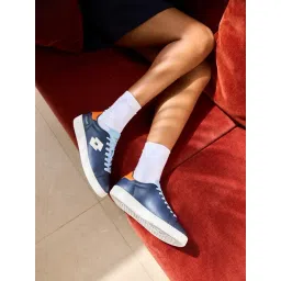 Lotto Women's Leggenda Autograph OG Indigo & White Sneakers