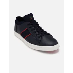 Louis Philippe Sport Men PU Lace-Up Sneakers