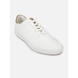Louis Philippe Sport Men Textured PU Lace Up Sneakers