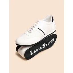 LOUIS STITCH Men Leatherette Casual Cushioned Sneakers