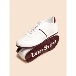 LOUIS STITCH Men Leatherette Casual Cushioned Sneakers
