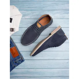 LOUIS STITCH Men Mid-Top Desert Boots