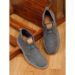 Louis Stitch Men's Ash Grey Chukka Boots