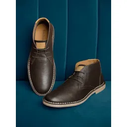 Louis Stitch Men's Brunette Brown Chukka Boots