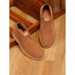 Louis Stitch Men's Russet Tan Chukka Boots