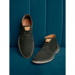 Louis Stitch Men's Seaweed Green Chukka Boots