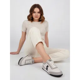 LOUIS STITCH Women Colourblocked PU Sneakers