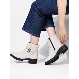 LOUIS STITCH Women Mid-Top Chelsea Boots