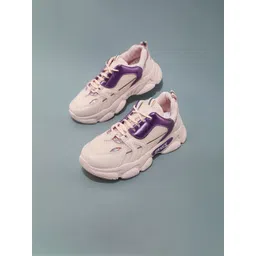 LULU & SKY Women Colourblocked Lace Up Sneakers