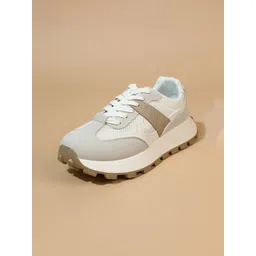 LULU & SKY Women Colourblocked PU Sneakers