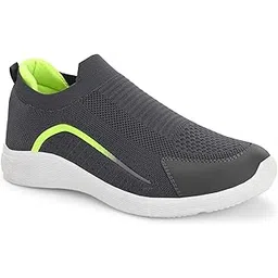 Luper Men Dark Grey Sports Shoes