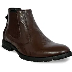 Luxury Crumbled Genuine Leather Boots For Men