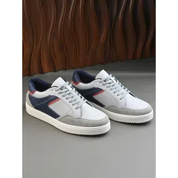 Mactree Men Lace-Ups Round Toe Sneakers