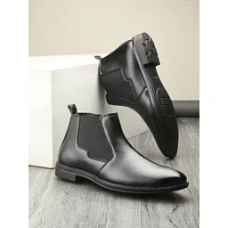 Mactree Men Mid Top Chelsea Boots