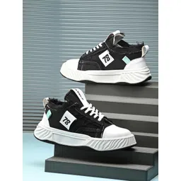 Mactree Men Woven Design Sneakers