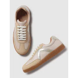 Marc Loire Women Lace-Ups Round Toe Sneakers