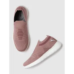 Marc Loire Women Lightweight Mesh Comfort Insole Contrast Slip-On Sneakers