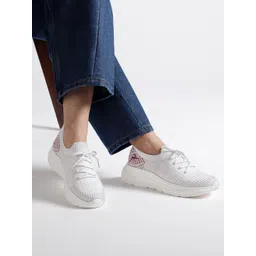 Marc Loire Women Woven Design Slip-On Sneakers