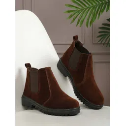 Marcino Suide Leather Walking Outdoor Slip On Chelsea Boots Boots For Men