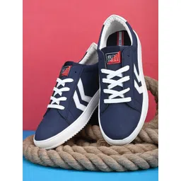 Mast & Harbour Men Blue Round Toe Lightweight Sneakers