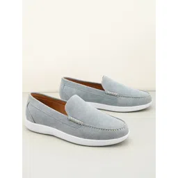 Mast & Harbour Men Suede Slip-On Sneakers