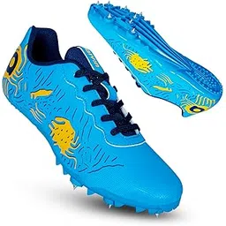 Maze Runner Athletic Spikes Track & Field Shoes for Men | Sprint Spikes | Outdoor Running Shoes | Track and Field Shoes