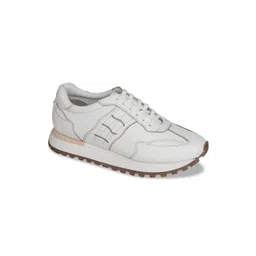 mccoy Men Textured Round Toe Comfort Insole Leather Sneakers